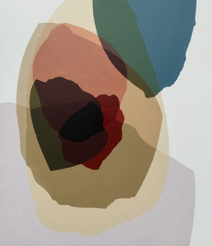 Muted Organic Forms by Rafa Mateo — canvas wall art