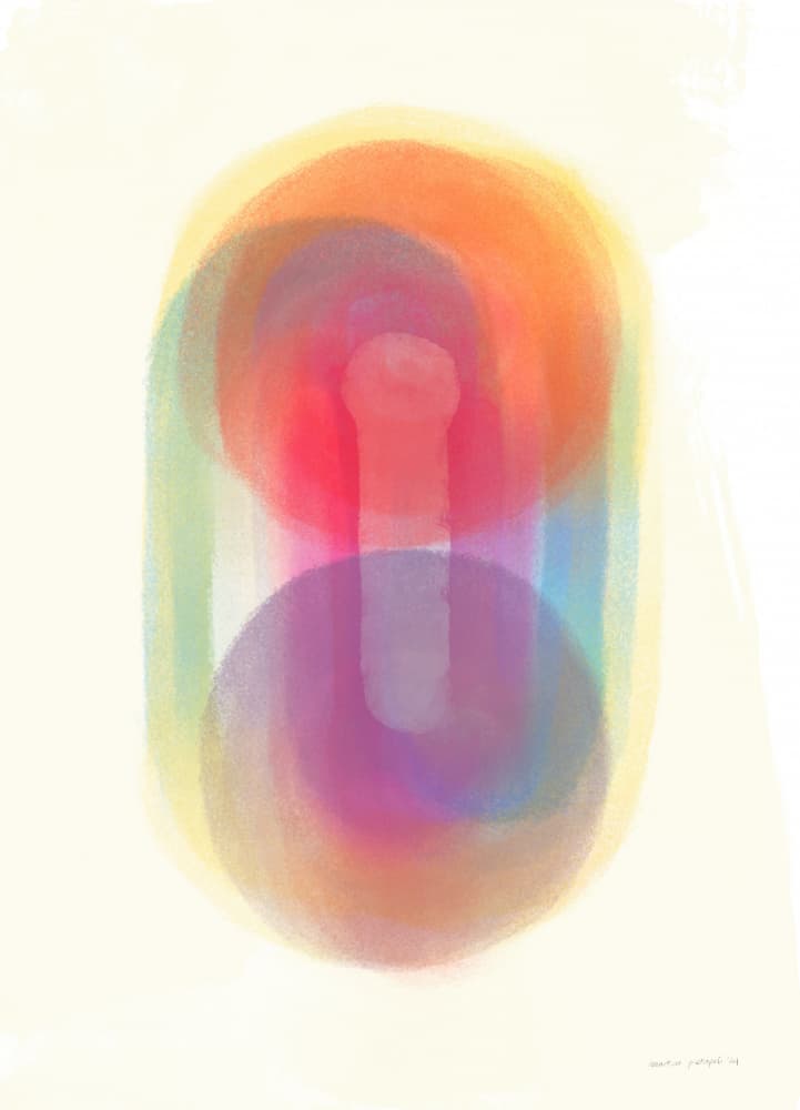 Colorful Gradient Abstract by Martino Pietropoli — canvas wall art