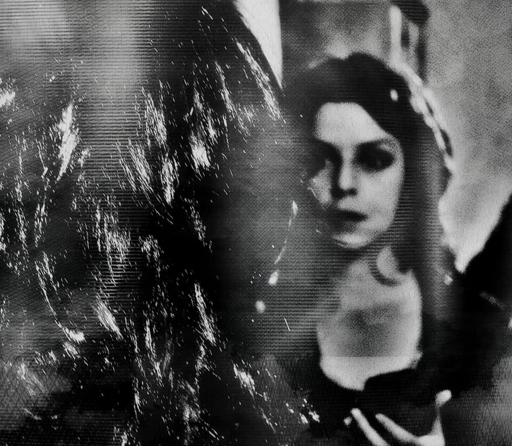 Pensive Mirror Gaze by Dalibor Davidovic — canvas wall art