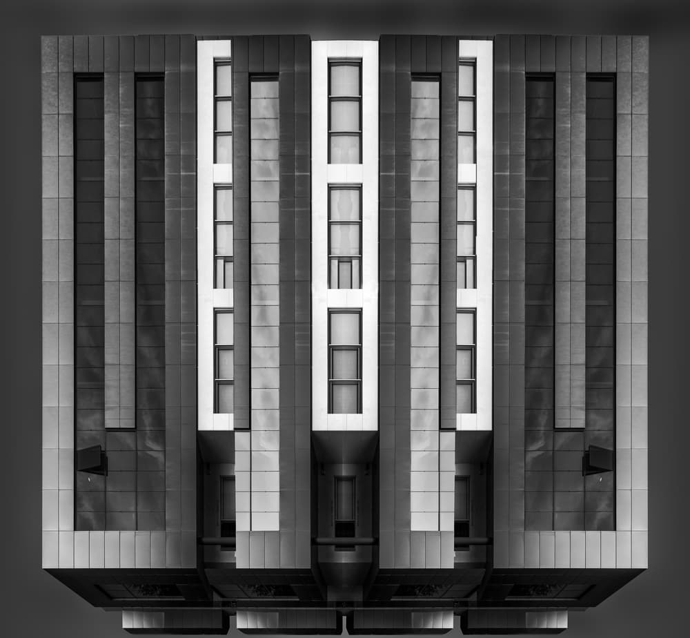Abstract Urban Geometry by Jois Domont ( J.L.G.) — canvas wall art