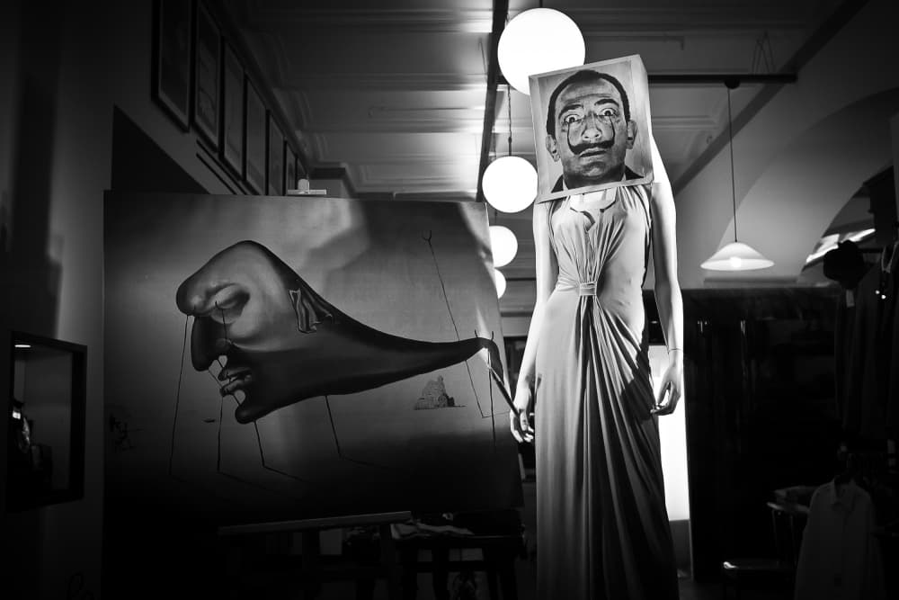 Surreal Gallery Display by Oleg Dudko — canvas wall art