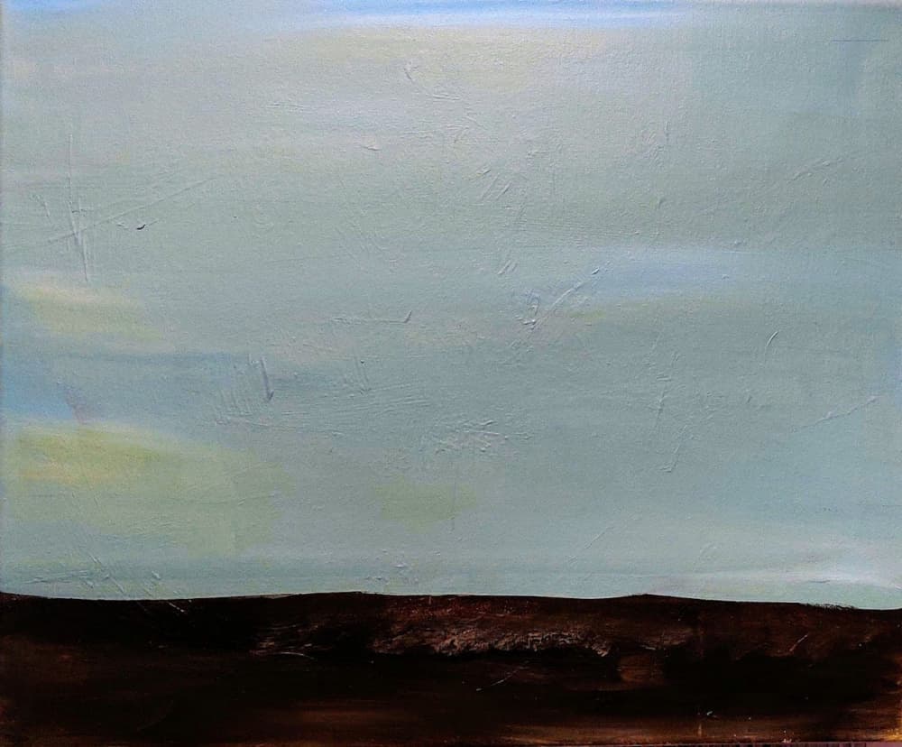 Serene Open Landscape by Joackim Schou Dahle — canvas wall art