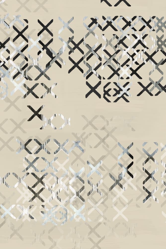 Modern Cross Pattern by cartissi — canvas wall art