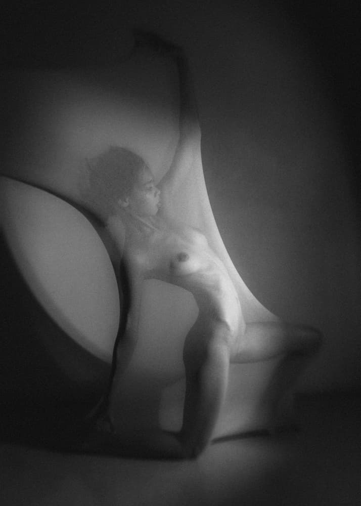 Abstract Female Form by ADIREK M — canvas wall art