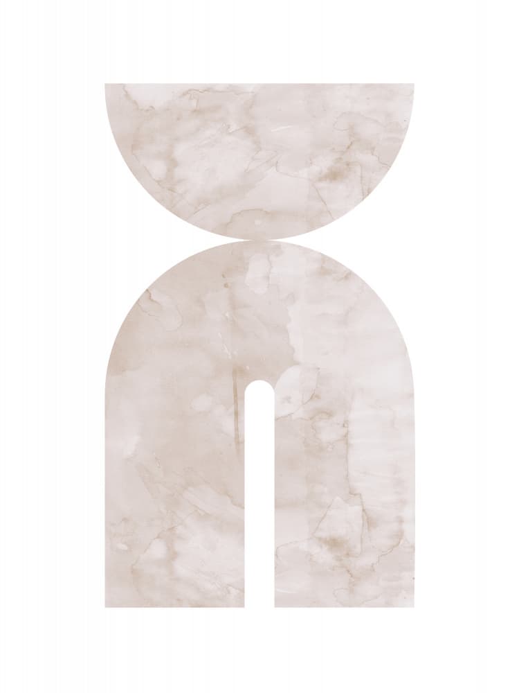 Abstract Marble Arch by Vitor Costa — canvas wall art