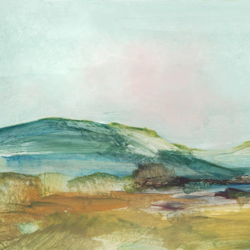 Country Hills 1 by Dan Hobday — canvas wall art