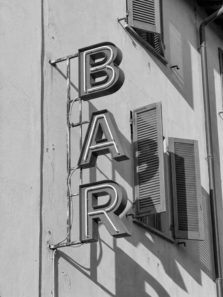 Vintage Bar Sign by Andreas Magnusson — canvas wall art
