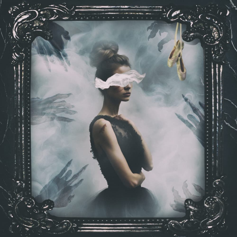 Dark Ballet Haunting by Ewa Całkosińska-Kajzer — canvas wall art