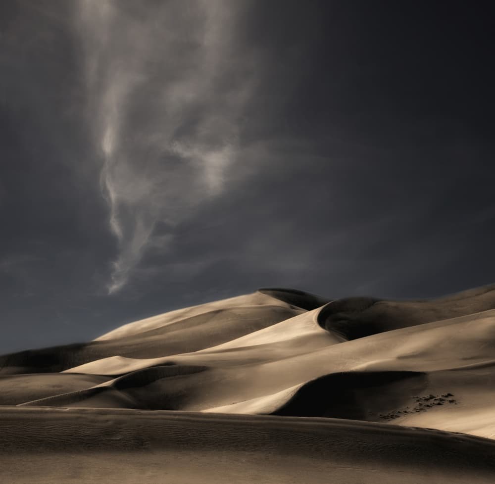 Desert Dunes Serenity by Yvette Depaepe — canvas wall art