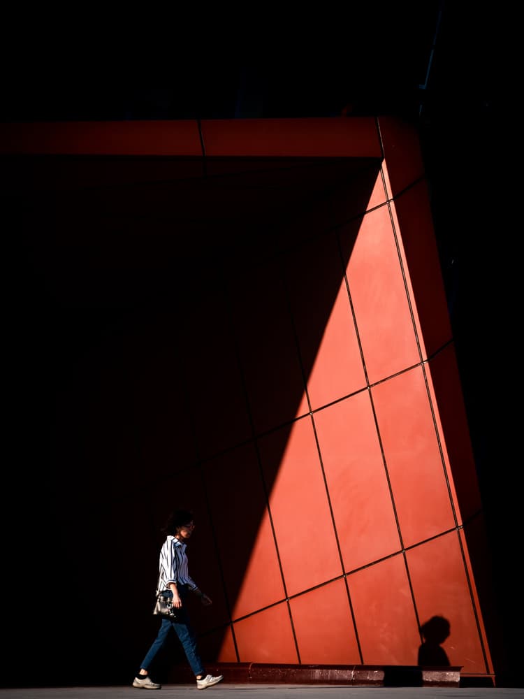 Dramatic Light Walk by Fengshou . Lin 林峰守 — canvas wall art