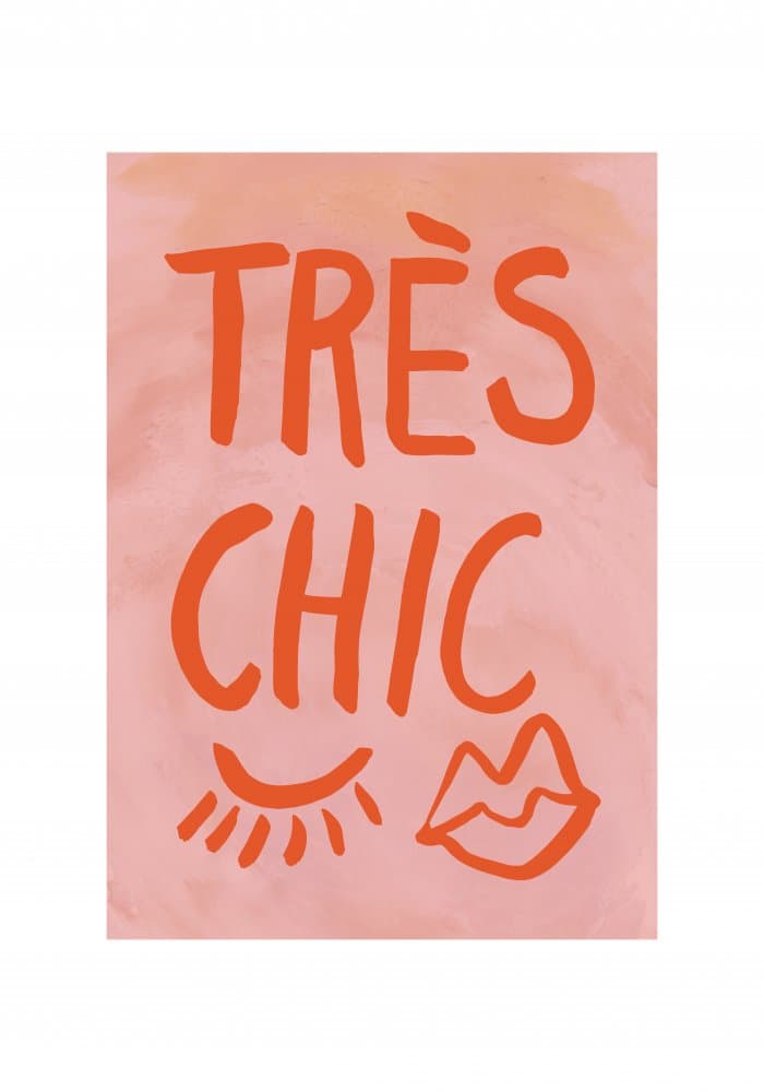 Très Chic Winking Eye by Pictufy Studio — canvas wall art
