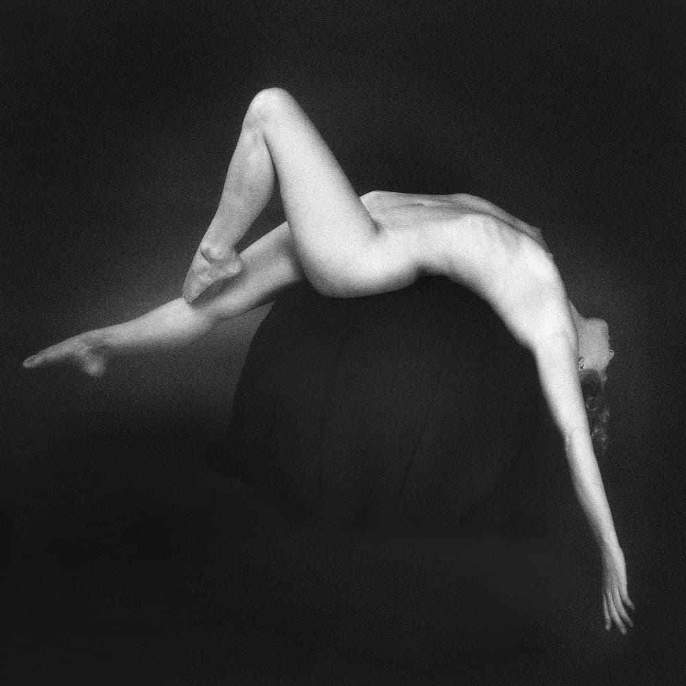 Elegant Nude Form by Jan Donckers — canvas wall art