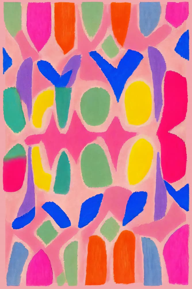 Vivid Harmony by Treechild — canvas wall art