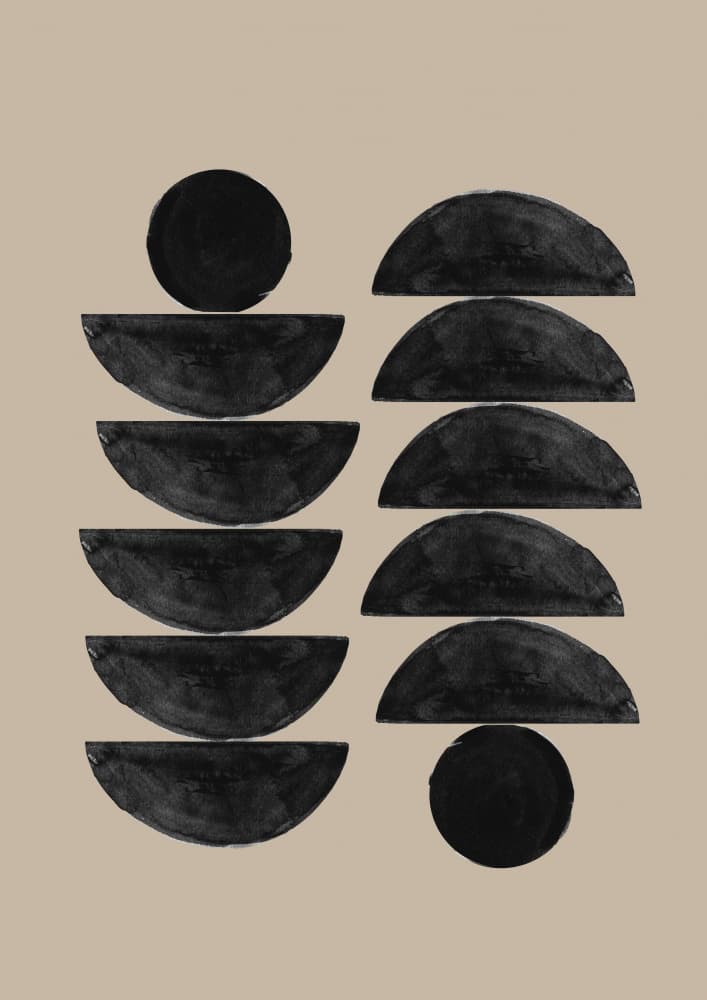 Geometric Harmony by THE MIUUS STUDIO — canvas wall art