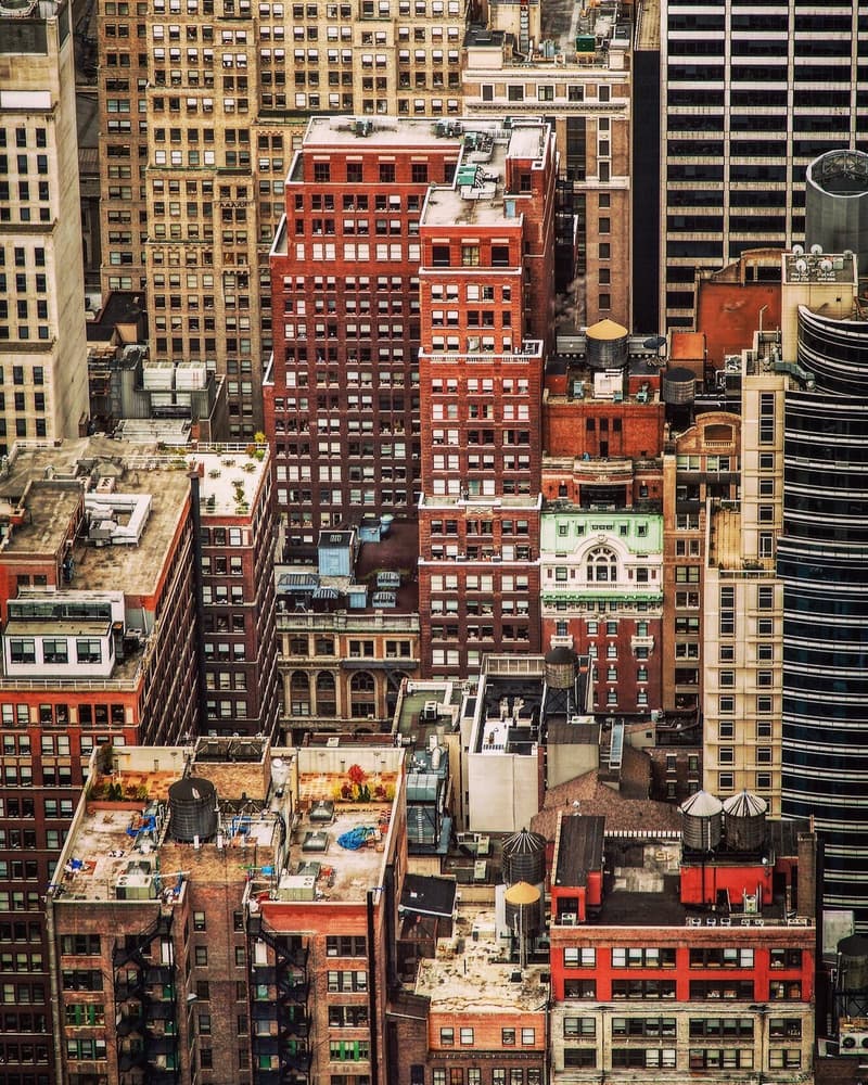 Manhattan Rooftop View by Par Soderman — canvas wall art