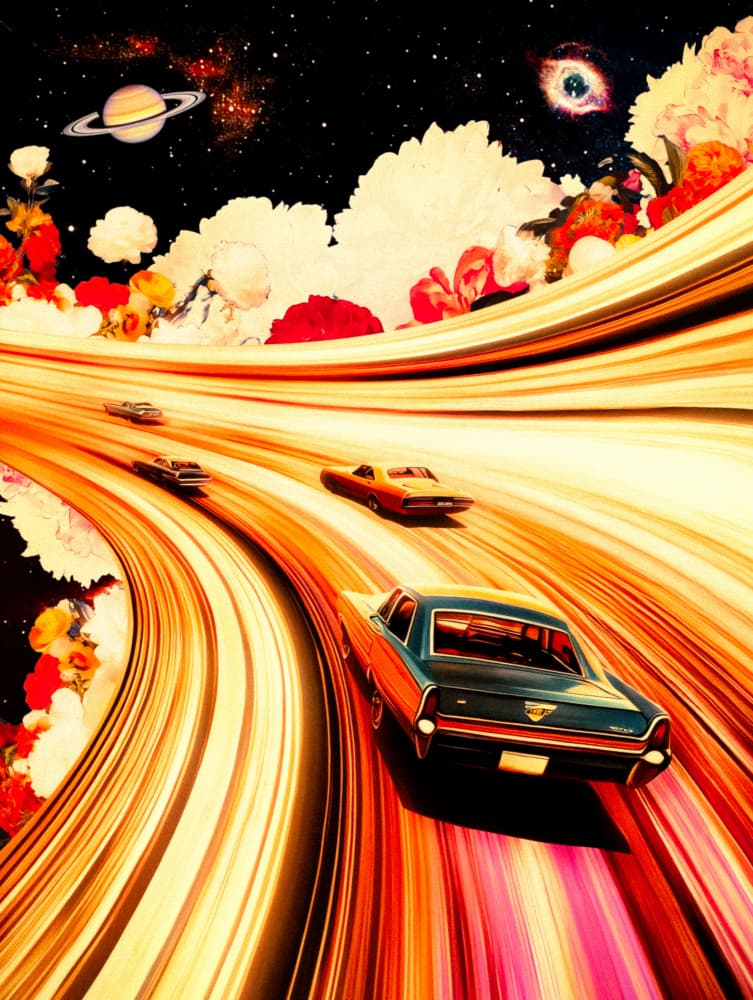 Flower Race by Taudalpoi — canvas wall art