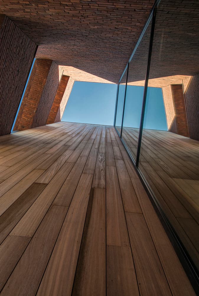 Modern Interior Sky View by Jef Van den Houte — canvas wall art