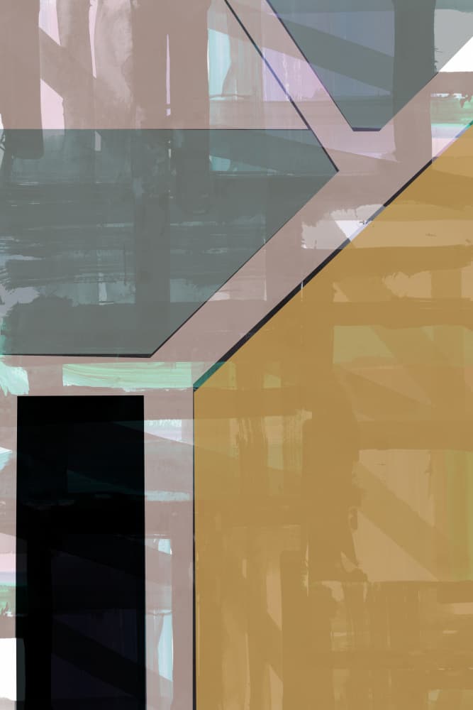 Modern Geometric Shapes by cartissi — canvas wall art