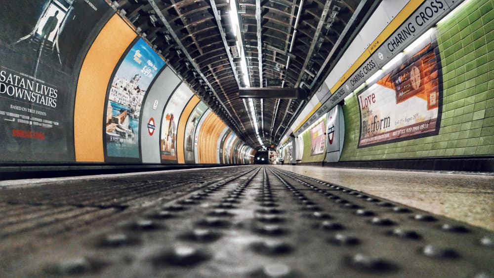 Deep London Underground by Hans Van Dongen — canvas wall art
