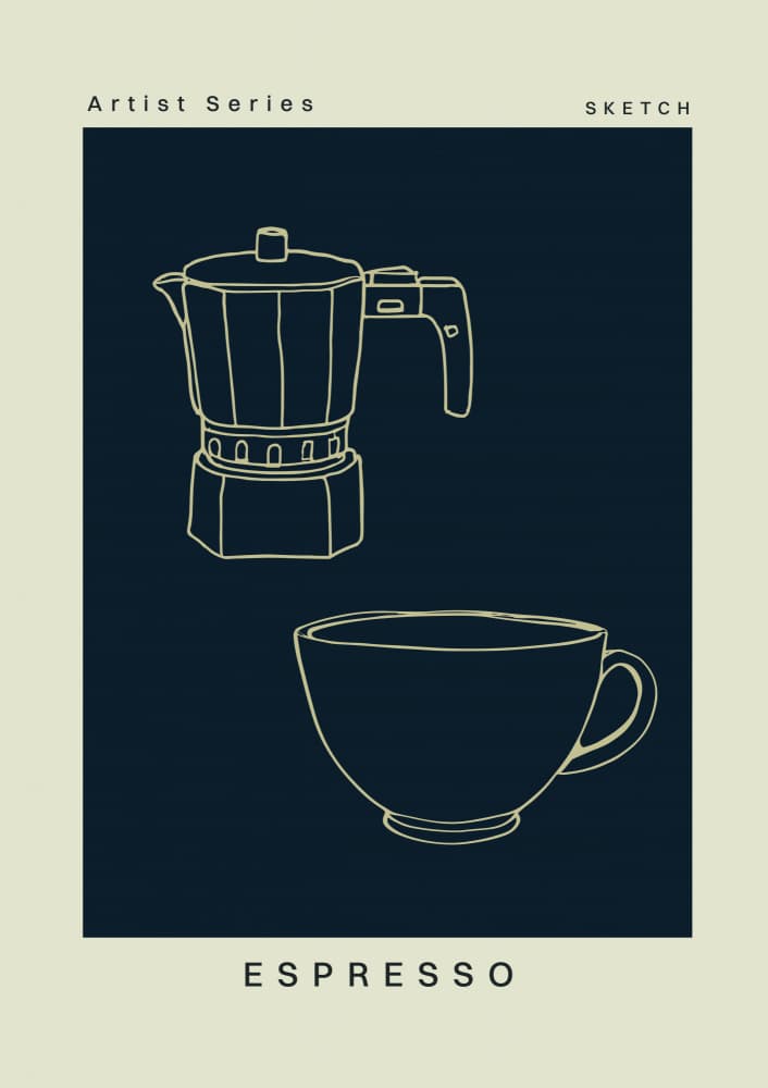 Espressono04 by Treechild — canvas wall art