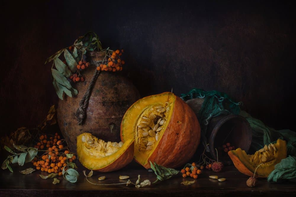 Dark Autumn Harvest by Anna Petina — canvas wall art