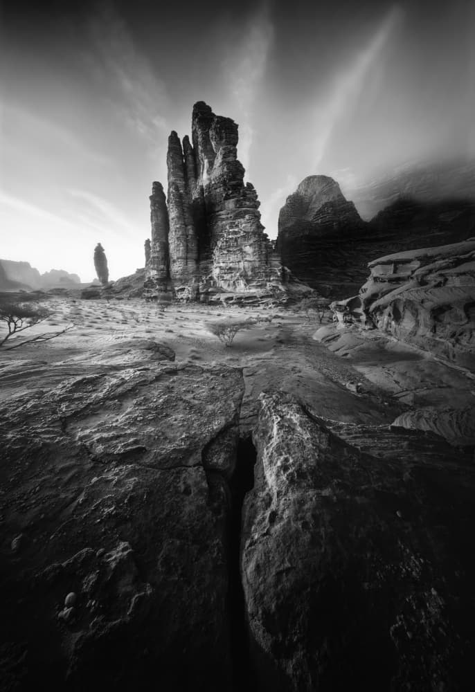 Ancient Desert Formations by Li Ying — canvas wall art