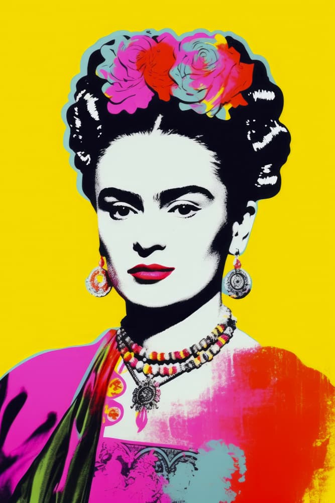 Oh Frids No 2 by Treechild — canvas wall art