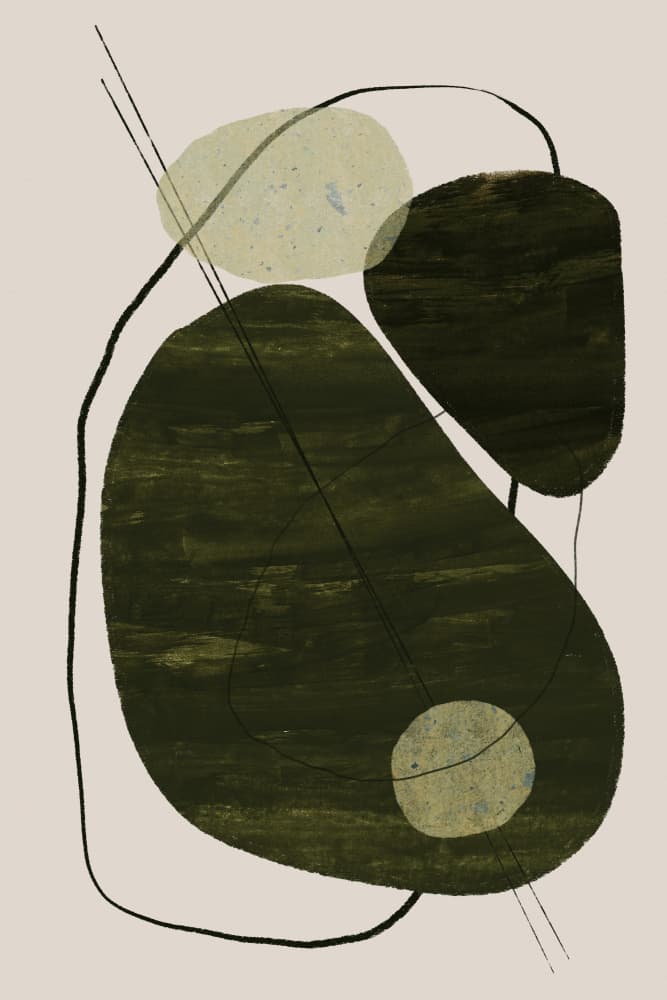 Earthy Abstraction by Treechild — canvas wall art