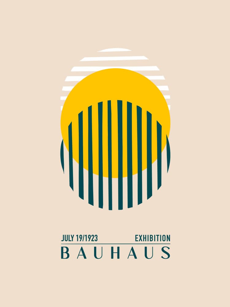 Sunrise Stripes by Emel Tunaboylu — canvas wall art