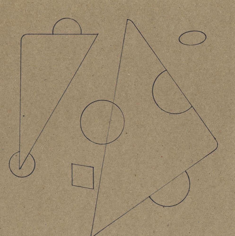 Abstract Geometric Shapes by Santhosh ch — canvas wall art