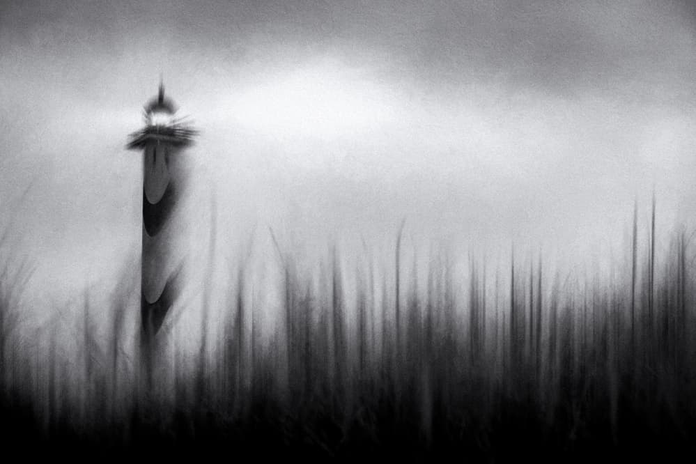 Misty Lighthouse Dream by Bruno Flour — canvas wall art