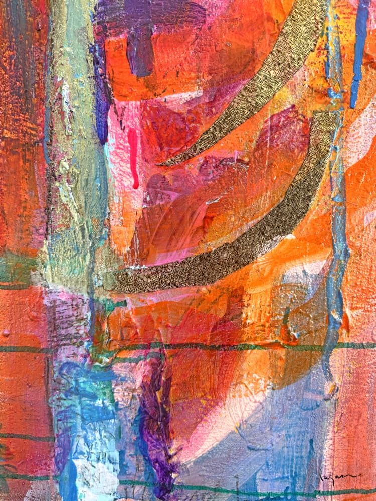 Vibrant Soulstorm by Dorothy Fagan — canvas wall art