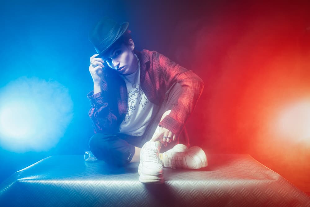 Urban Youth Dual Lights by Ineke Mighorst — canvas wall art