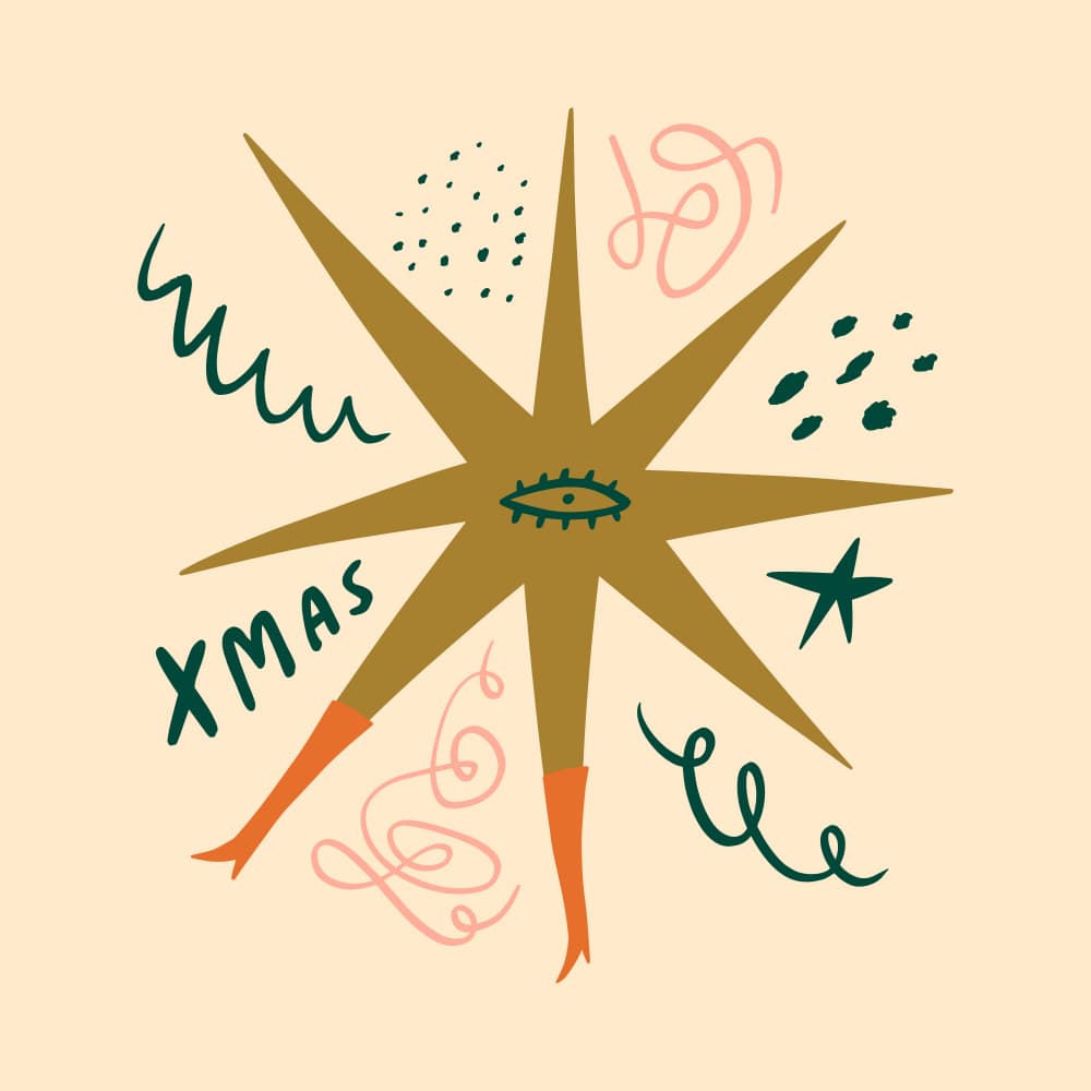 Happychristmasno14 by Treechild — canvas wall art