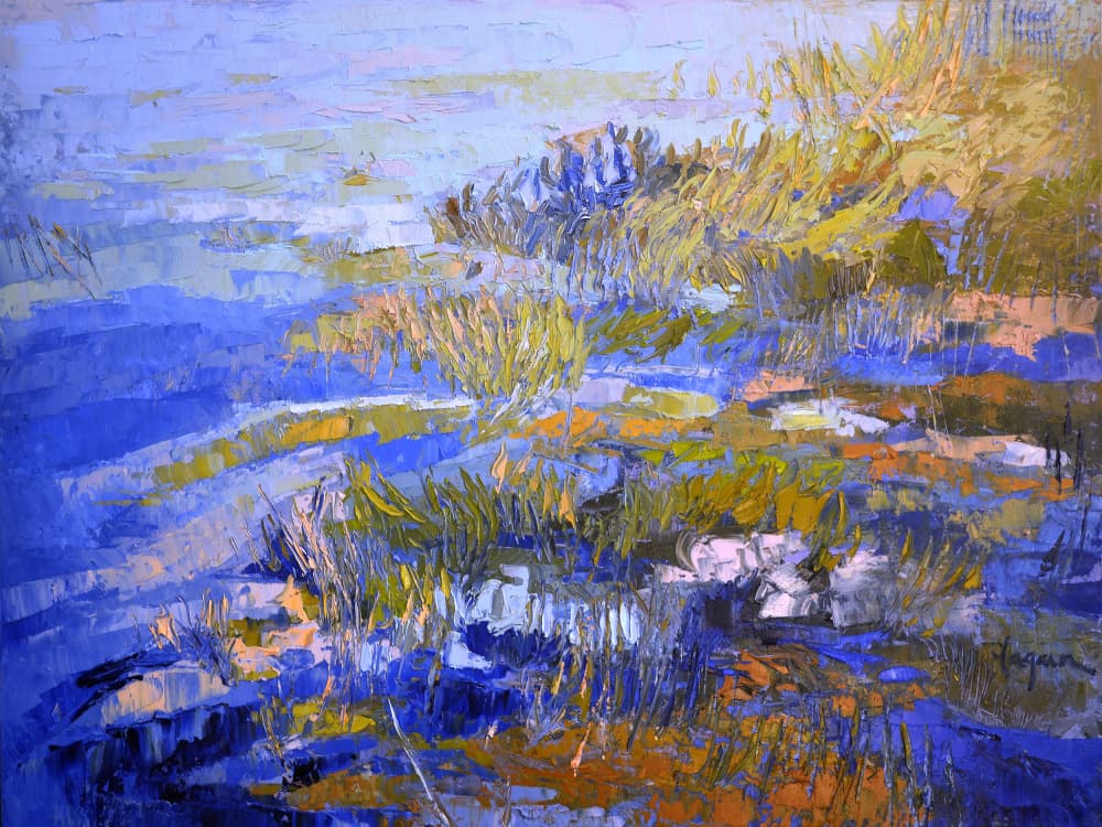 Nature Inspired Landscape by Dorothy Fagan — canvas wall art