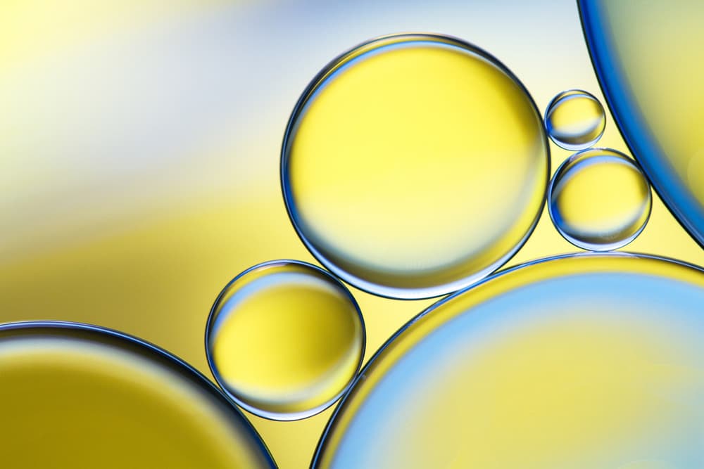 Oil and water by Mandy Disher — canvas wall art