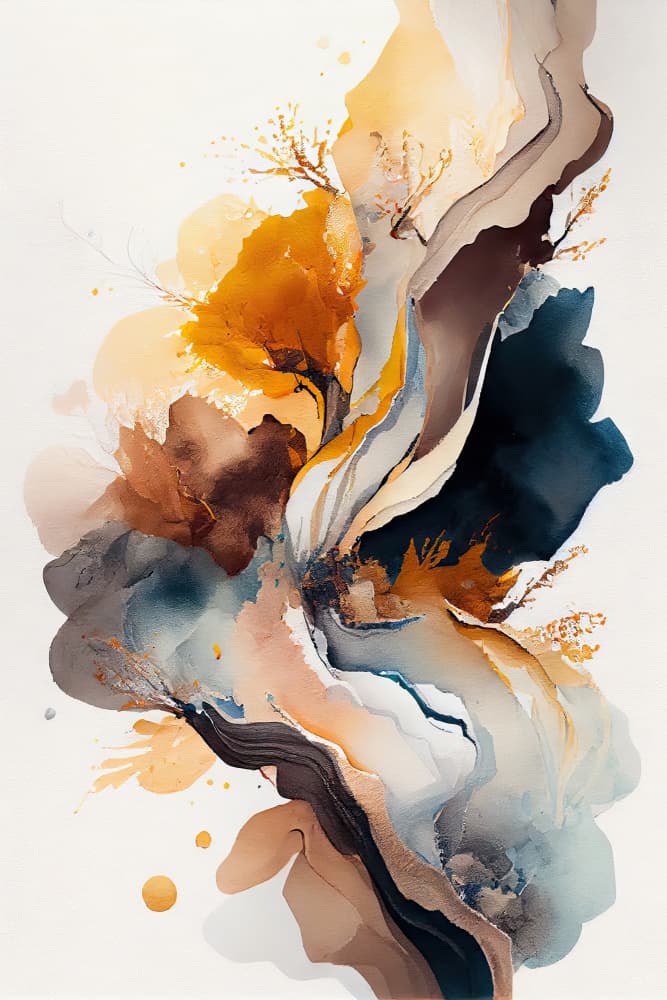 Snowy Forest by Mauro — canvas wall art
