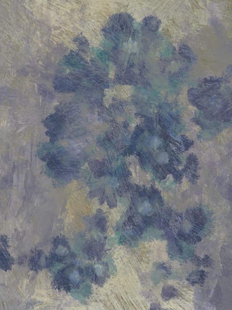 Misty Flowers 1 by Dan Hobday — canvas wall art