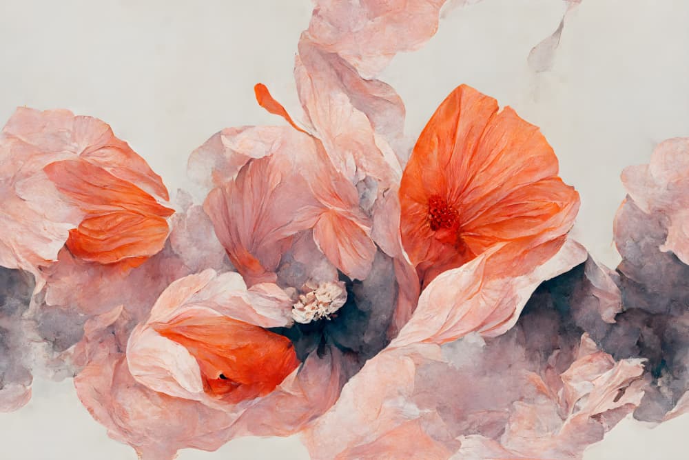 Petal Symphony by Treechild — canvas wall art
