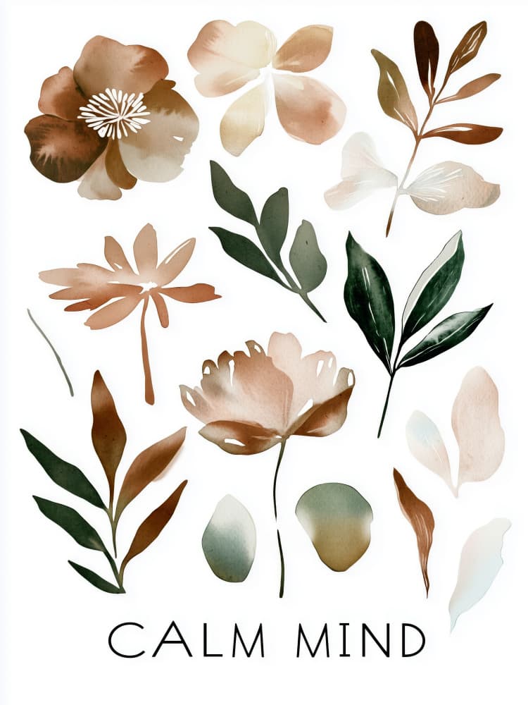 Serene Petals by Treechild — canvas wall art