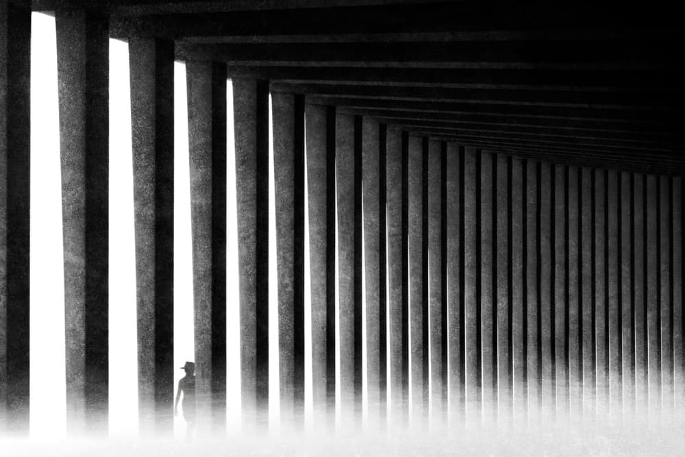 Corridor Of Light by Ekkachai Khemkum — canvas wall art