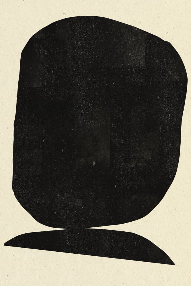 Shadowed Abstraction by THE MIUUS STUDIO — canvas wall art