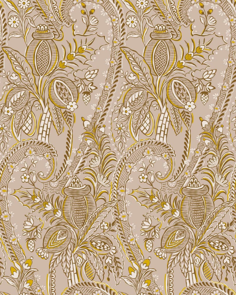 Classic Botanical Pattern by Alexandra Weise — canvas wall art
