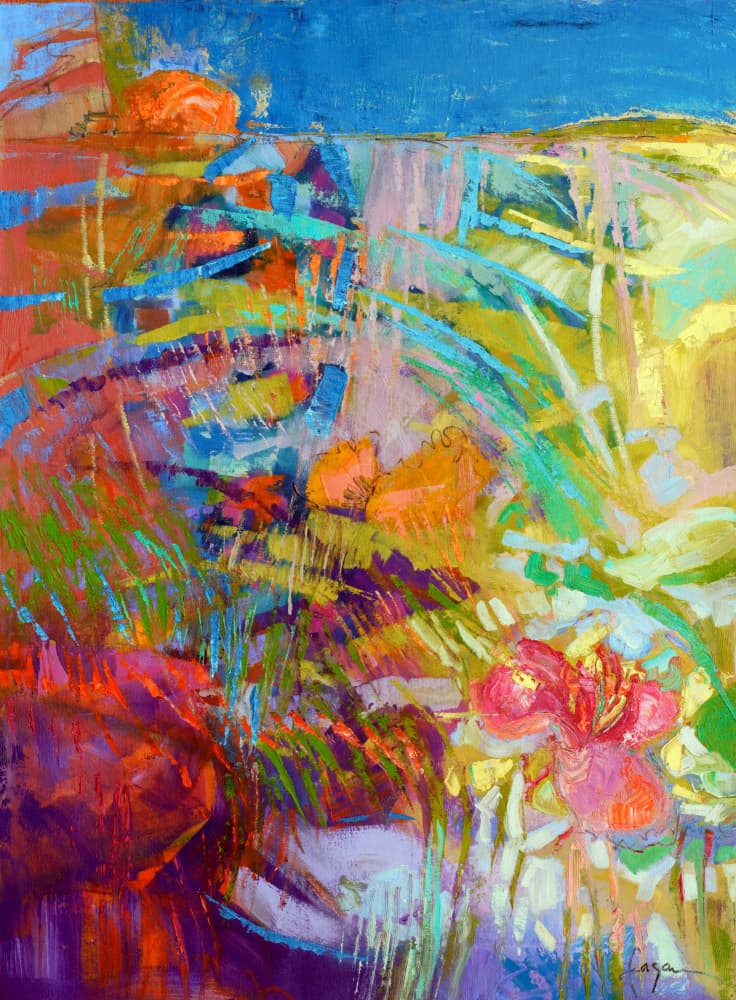 Blooming Heart by Dorothy Fagan — canvas wall art