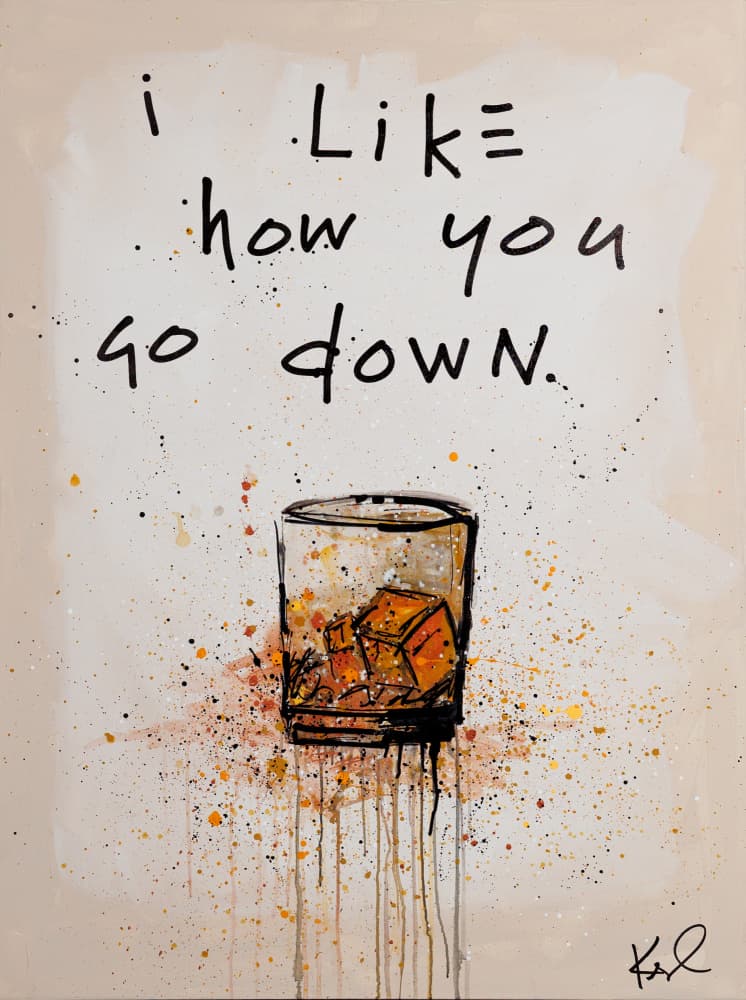 I like how you go down by kent youngstrom — canvas wall art