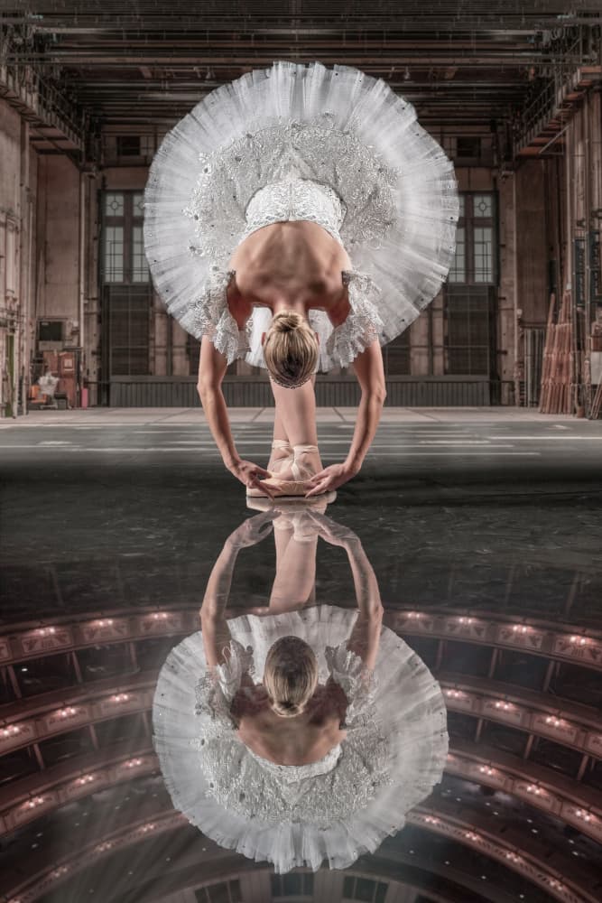 BallerinaStage by Marcel Egger — canvas wall art