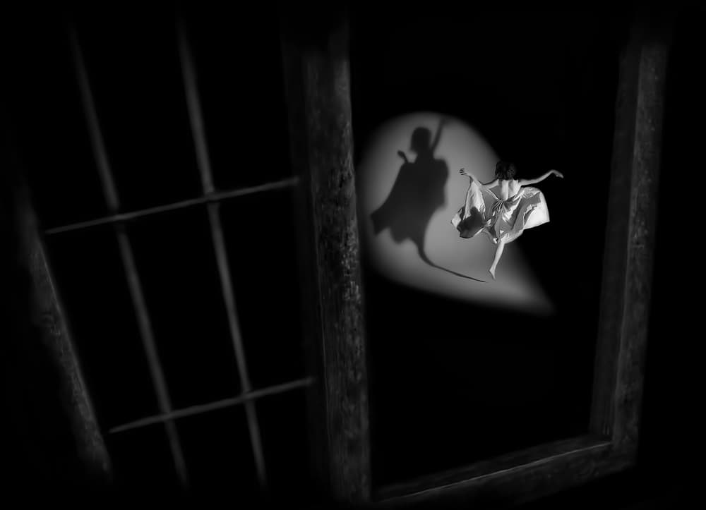 Shadow Dancer's Escape by Aman Ali Surachman — canvas wall art