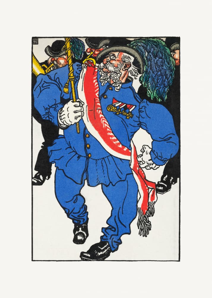 Consecration of the Colors by Moriz Jung — canvas wall art