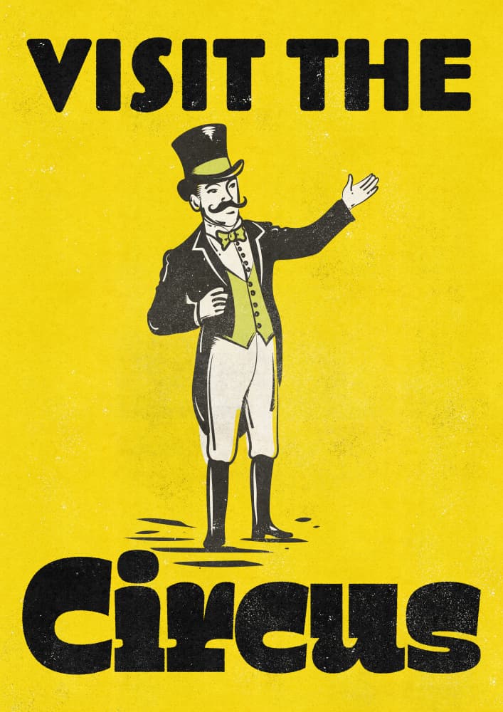 Vintage Circus Ringmaster