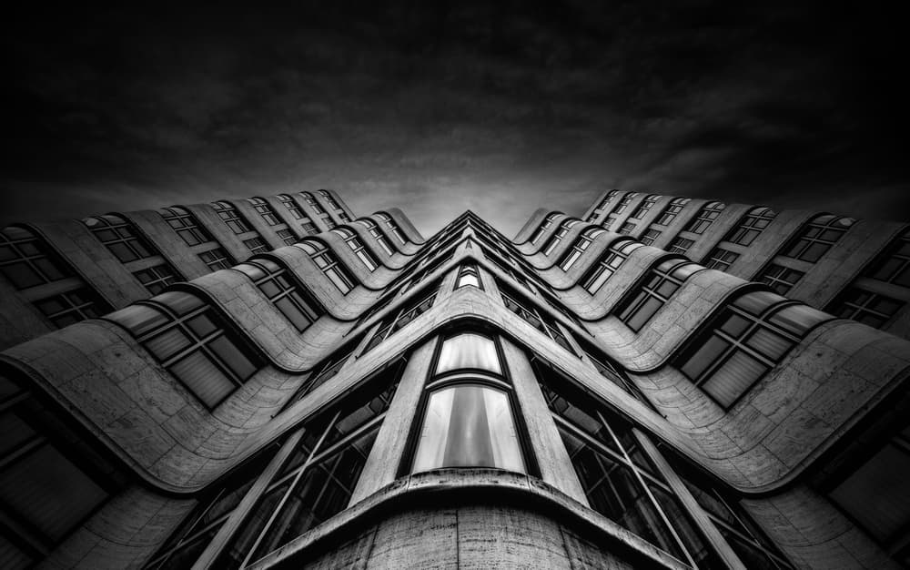 Wavy Modern Architecture by Maurits De Groen — canvas wall art
